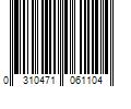 Barcode Image for UPC code 0310471061104