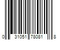 Barcode Image for UPC code 031051780818