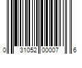 Barcode Image for UPC code 031052000076