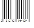 Barcode Image for UPC code 0310742094800