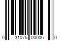 Barcode Image for UPC code 031075000060