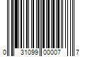 Barcode Image for UPC code 031099000077