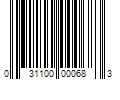 Barcode Image for UPC code 031100000683