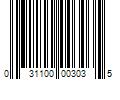 Barcode Image for UPC code 031100003035