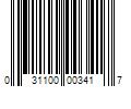 Barcode Image for UPC code 031100003417