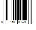 Barcode Image for UPC code 031100005237