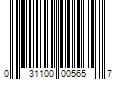 Barcode Image for UPC code 031100005657