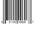 Barcode Image for UPC code 031100006067