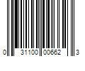 Barcode Image for UPC code 031100006623