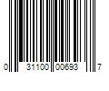 Barcode Image for UPC code 031100006937