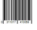 Barcode Image for UPC code 0311017410059