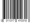 Barcode Image for UPC code 0311017410318