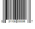 Barcode Image for UPC code 031108000067