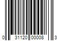 Barcode Image for UPC code 031120000083