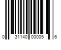 Barcode Image for UPC code 031140000056