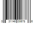 Barcode Image for UPC code 031146006786