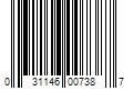 Barcode Image for UPC code 031146007387