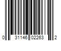 Barcode Image for UPC code 031146022632