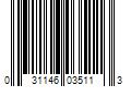 Barcode Image for UPC code 031146035113