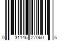 Barcode Image for UPC code 031146270606