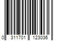 Barcode Image for UPC code 0311701123036