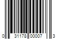 Barcode Image for UPC code 031178000073