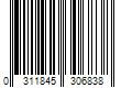 Barcode Image for UPC code 0311845306838