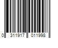 Barcode Image for UPC code 0311917011998