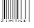 Barcode Image for UPC code 0311917012193