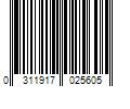 Barcode Image for UPC code 0311917025605