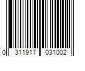 Barcode Image for UPC code 0311917031002