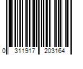 Barcode Image for UPC code 0311917203164