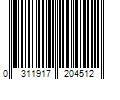 Barcode Image for UPC code 0311917204512