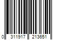 Barcode Image for UPC code 0311917213651