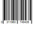 Barcode Image for UPC code 0311960749435