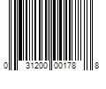 Barcode Image for UPC code 031200001788