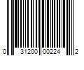 Barcode Image for UPC code 031200002242