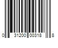 Barcode Image for UPC code 031200003188