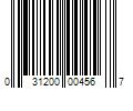 Barcode Image for UPC code 031200004567