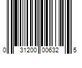 Barcode Image for UPC code 031200006325