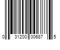 Barcode Image for UPC code 031200006875