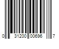 Barcode Image for UPC code 031200006967