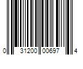 Barcode Image for UPC code 031200006974