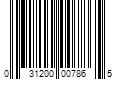 Barcode Image for UPC code 031200007865