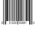 Barcode Image for UPC code 031200008510