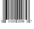 Barcode Image for UPC code 031200020857