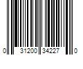 Barcode Image for UPC code 031200342270