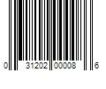 Barcode Image for UPC code 031202000086