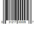 Barcode Image for UPC code 031217000057