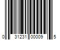 Barcode Image for UPC code 031231000095